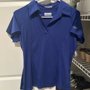 Columbia Women's Royal Blue Button Down Shirt